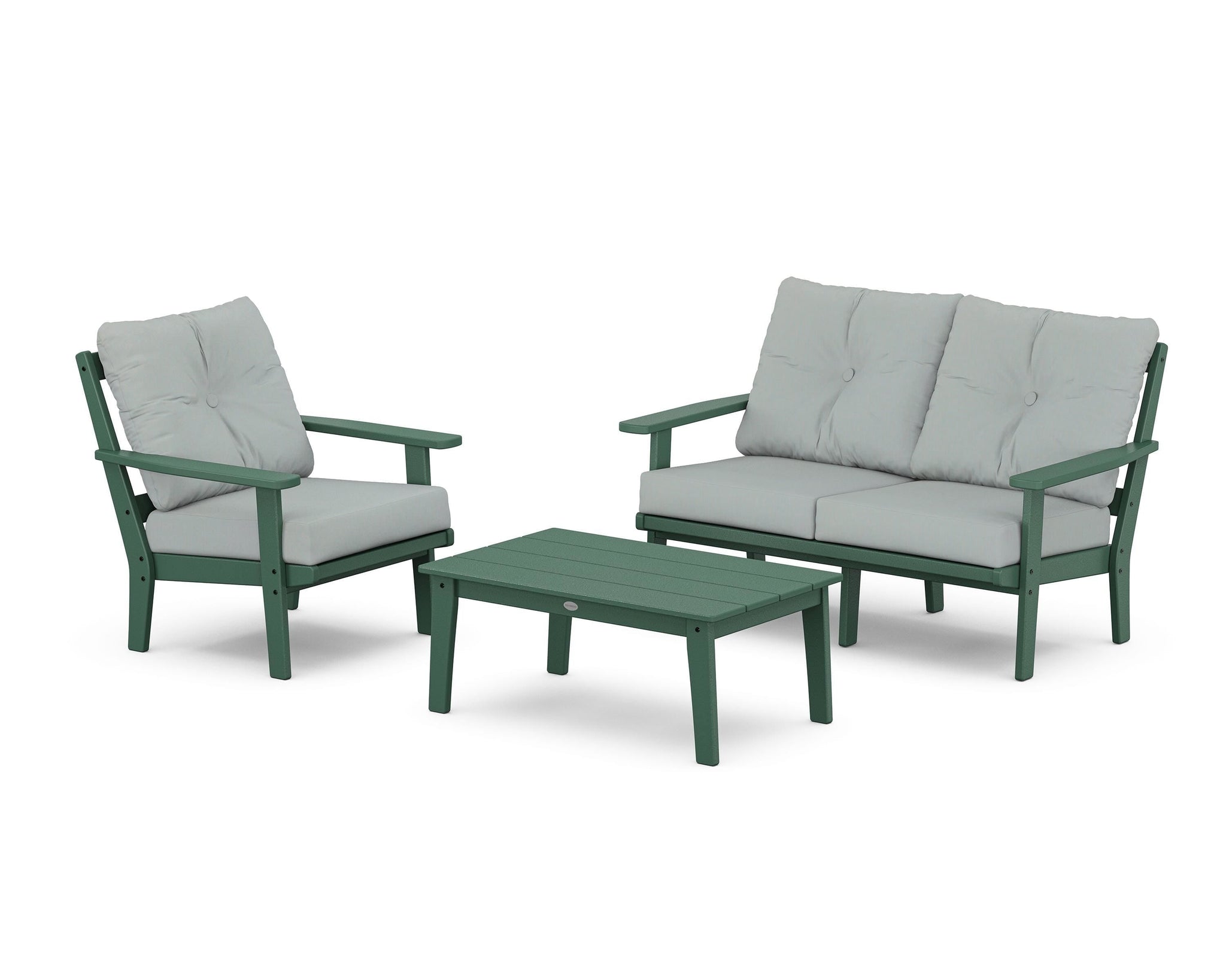 Prairie 3-Piece Deep Seating Set with Loveseat
