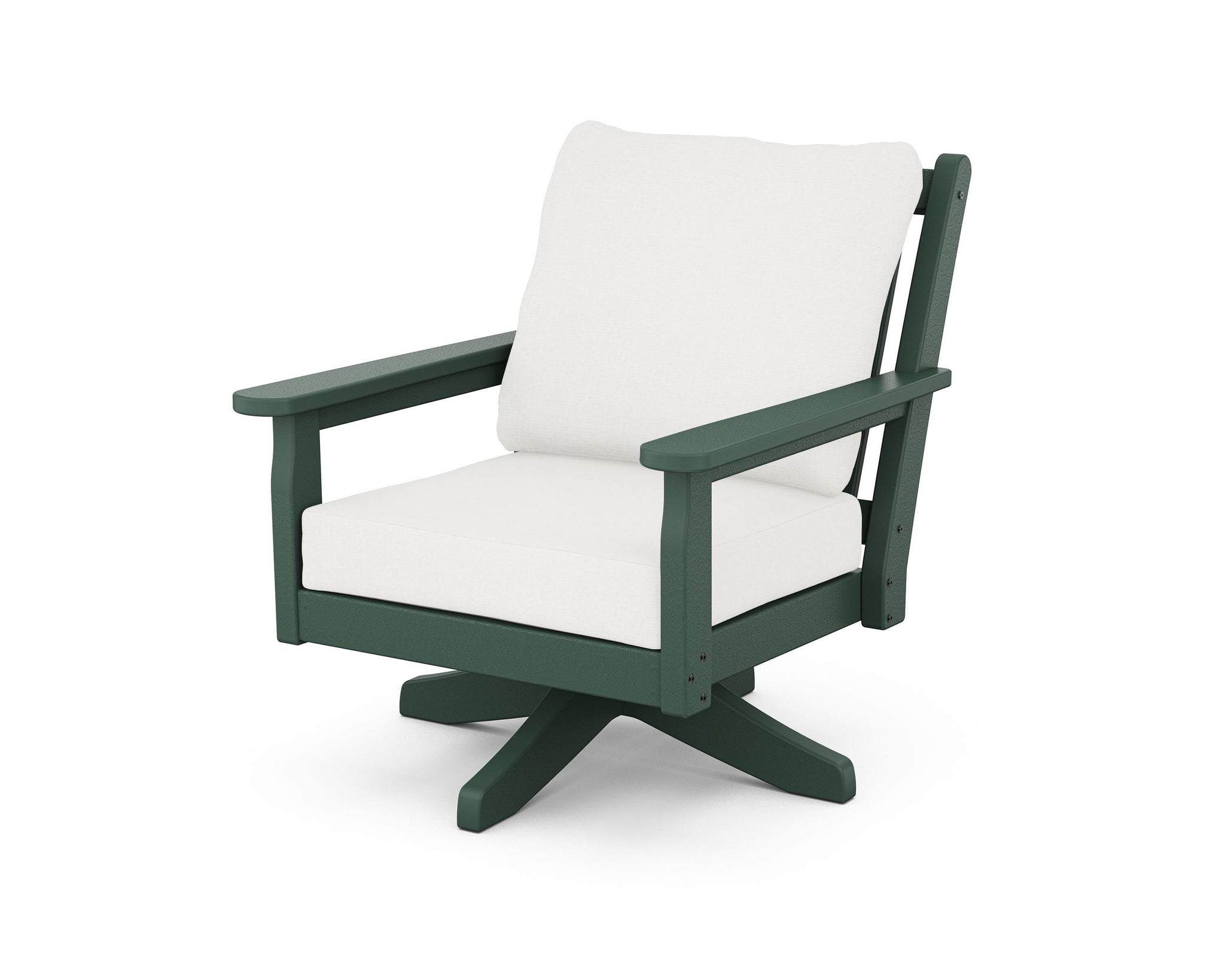 Chippendale Deep Seating Swivel Chair