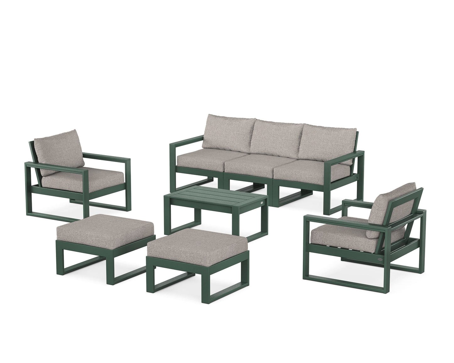 EDGE Sectional 8-Piece Lounge Sofa Set