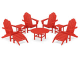 Long Island Adirondack 9-Piece Conversation Group