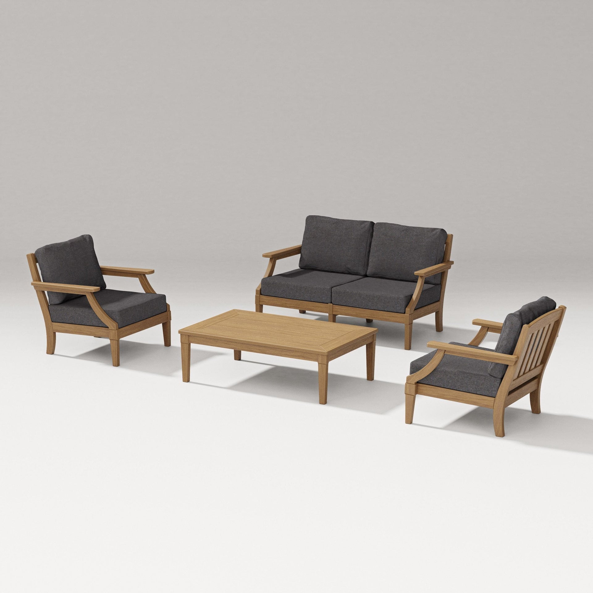 Estate Lounge 4-Piece Loveseat Set