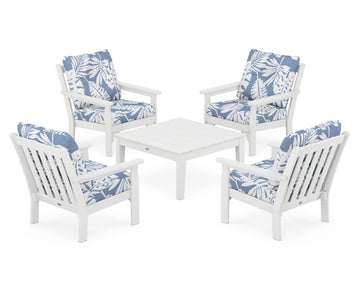 Vineyard 5-Piece Deep Seating Conversation Set
