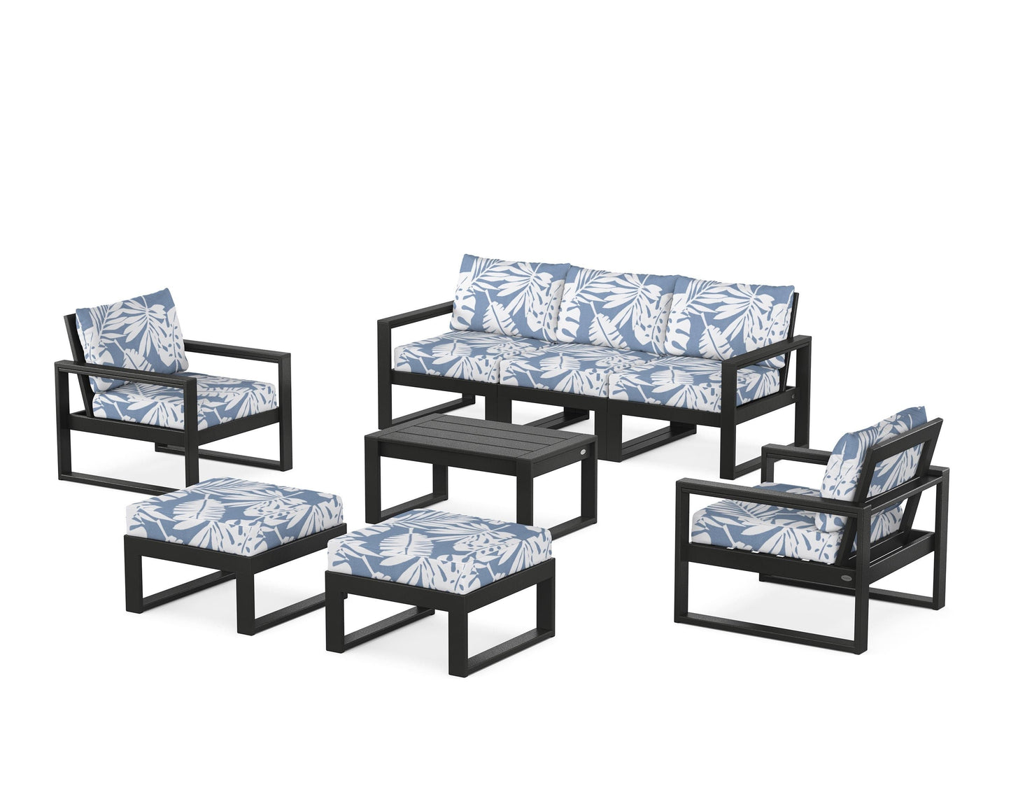EDGE Sectional 8-Piece Lounge Sofa Set