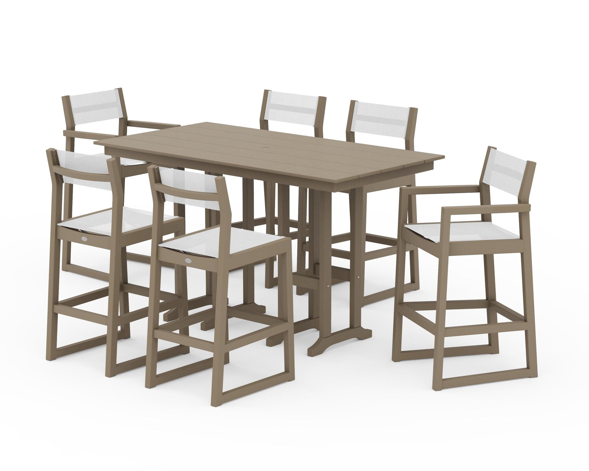 EDGE Sling 7-Piece Farmhouse Bar Set