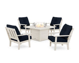 Oxford 5-Piece Deep Seating Set with Fire Pit Table