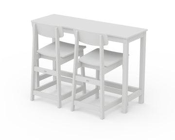 Modern Studio Urban Counter Chair 3-Piece Balcony Set