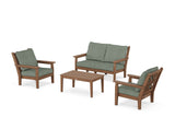Chippendale 4-Piece Deep Seating Set with Loveseat